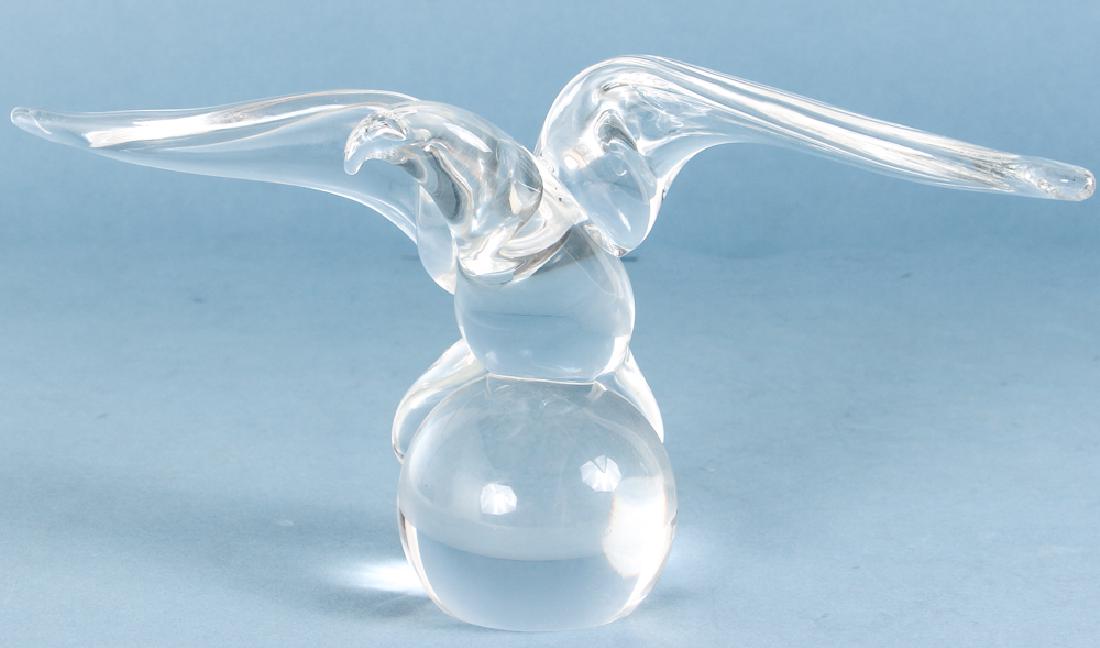 Four Steuben Crystal, Excaliber, Horse, Footed (1 of 15)