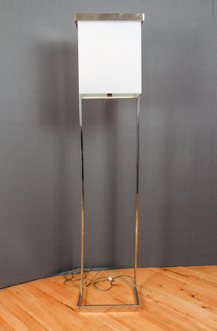 Milo Baughman Style Mid Century Floor Lamp
