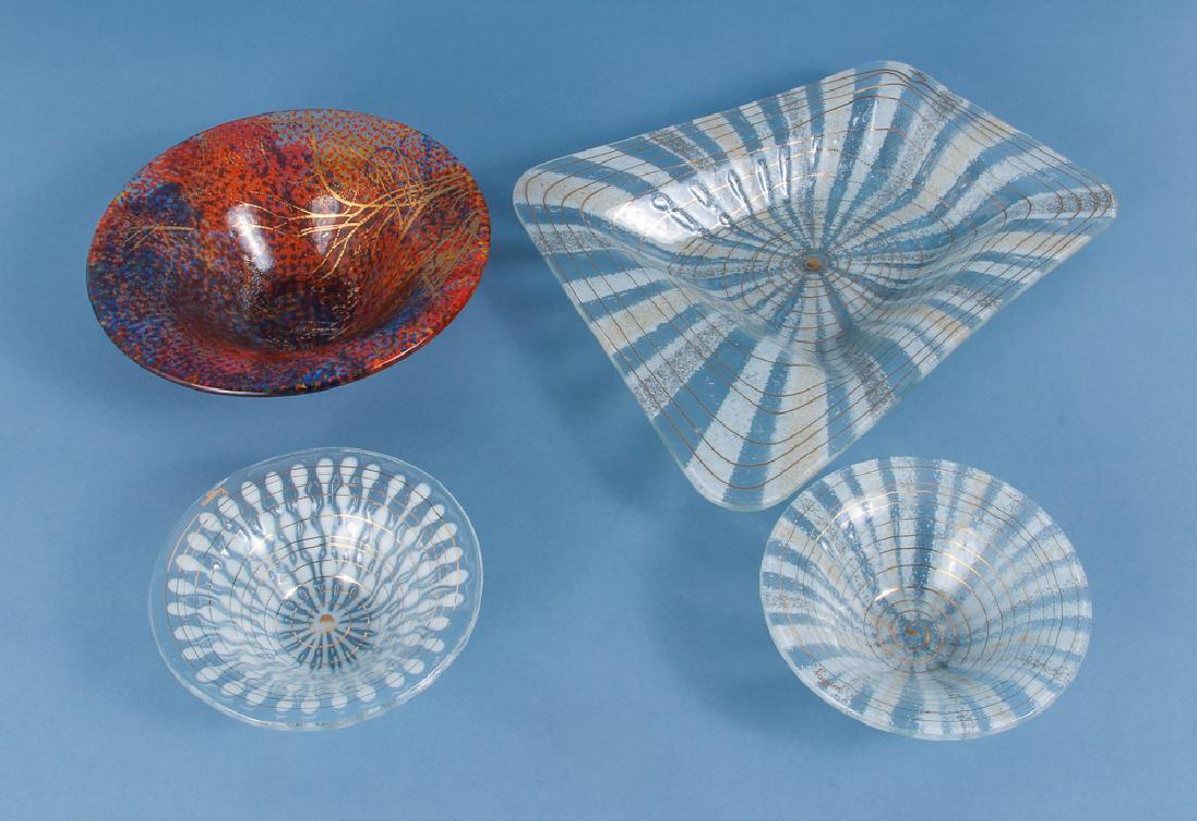 Assorted Higgins Art Glass Bowls (1 of 10)