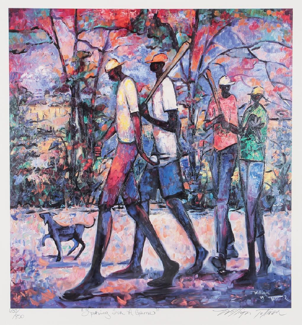 Two William Tolliver Pencil Signed Lithographs (1 of 10)