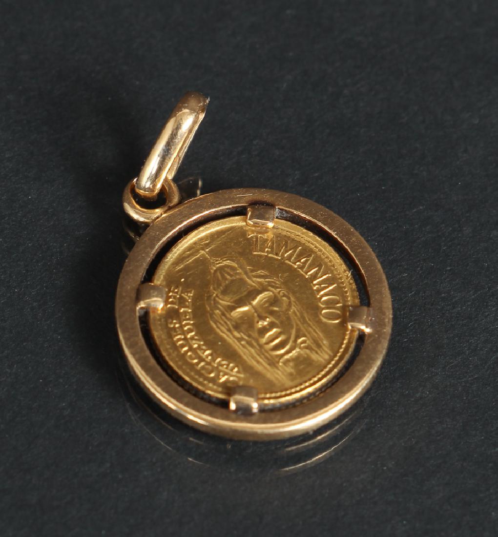 Cartier 18K Gold Coin Charm or Pendant (1 of 3)
