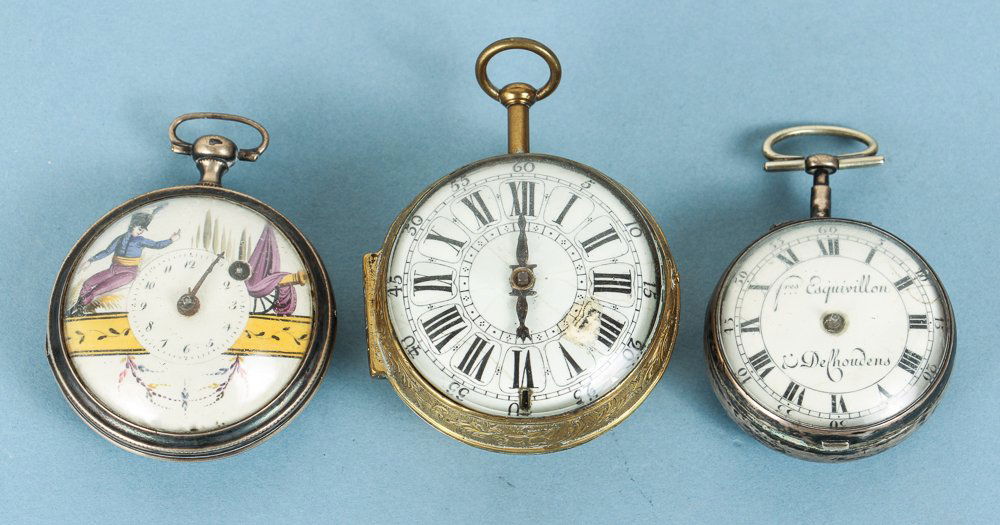 Three Fusee Pocket Watches (1 of 16)