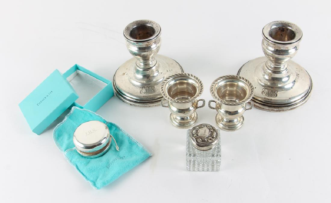 Group of Sterling Silver Weighted Items (1 of 10)