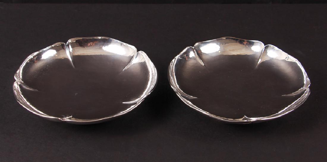 Pair Kalo Shop Footed Sterling Silver Bowls (1 of 6)