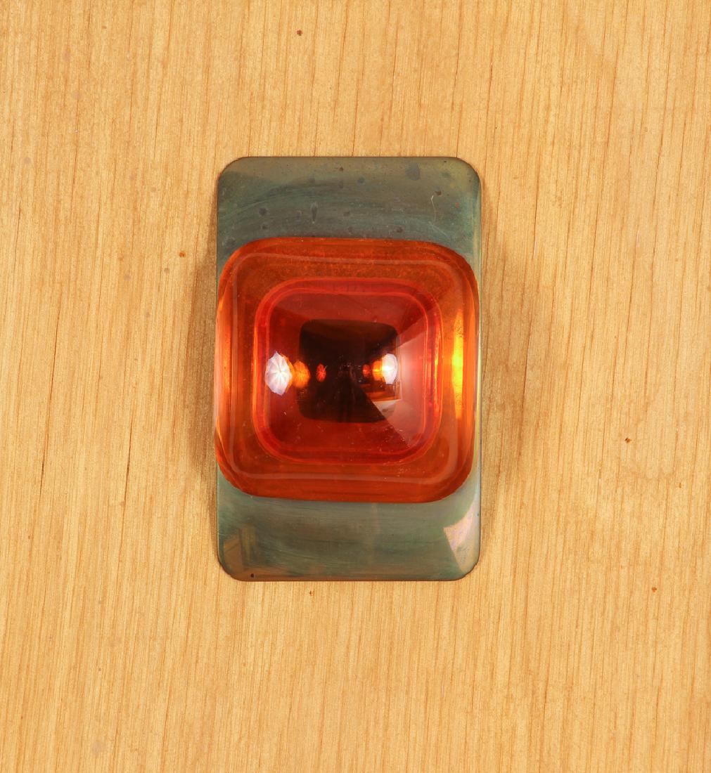 Aaronel Gruber framed vacuum formed Belt Buckle (1 of 5)