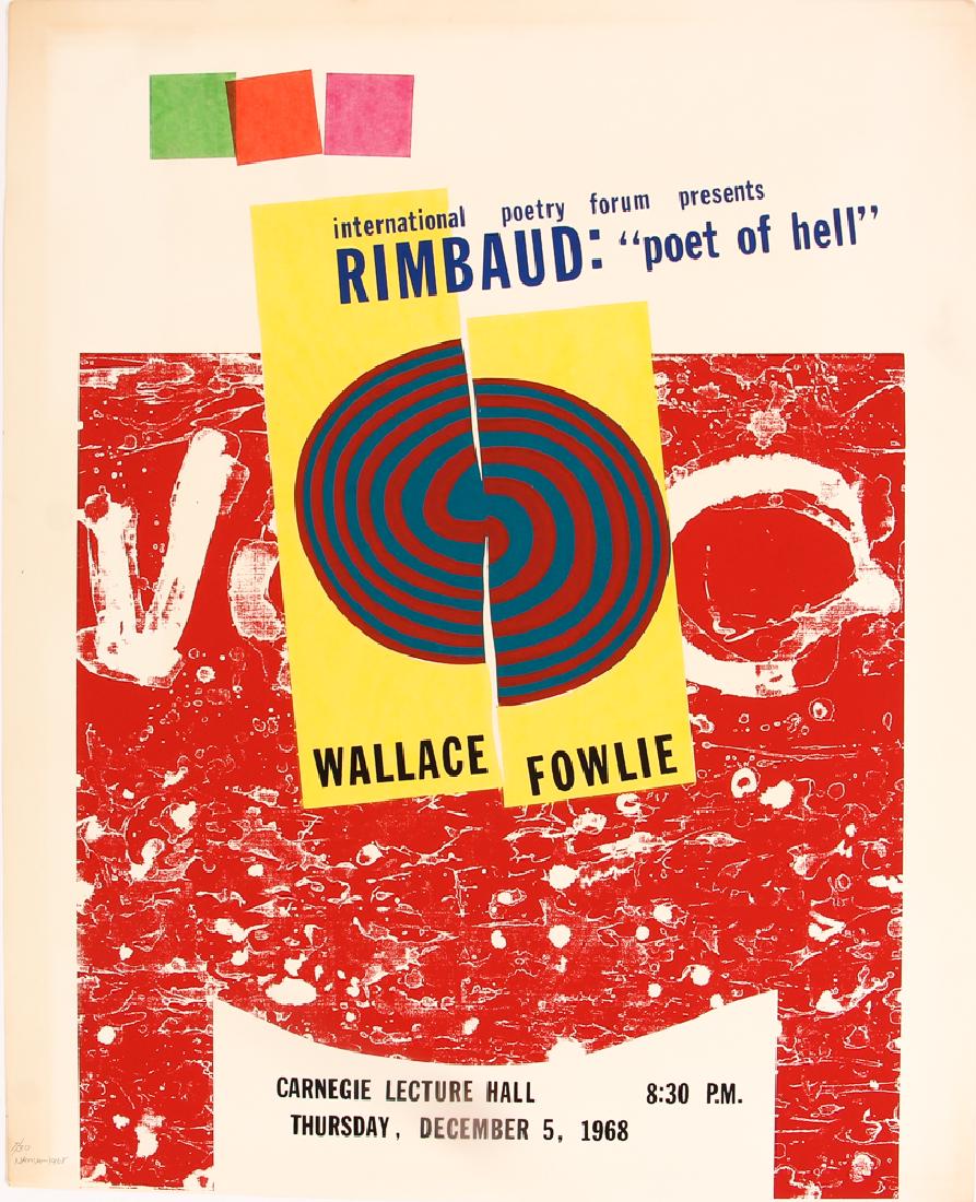 Seven International Poetry Forum Posters (1 of 12)