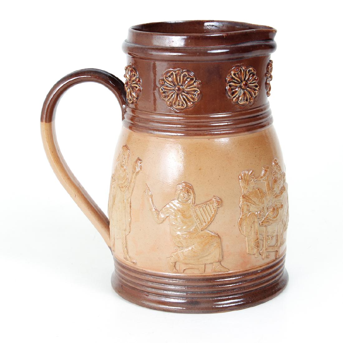 Doulton Lambeth stoneware Harvest Ware Jug (1 of 8)