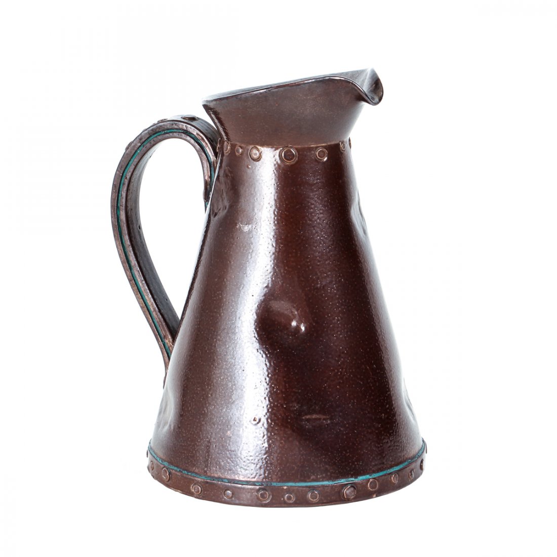 Doulton Lambeth Simulated Copper Ware Pitcher (1 of 7)