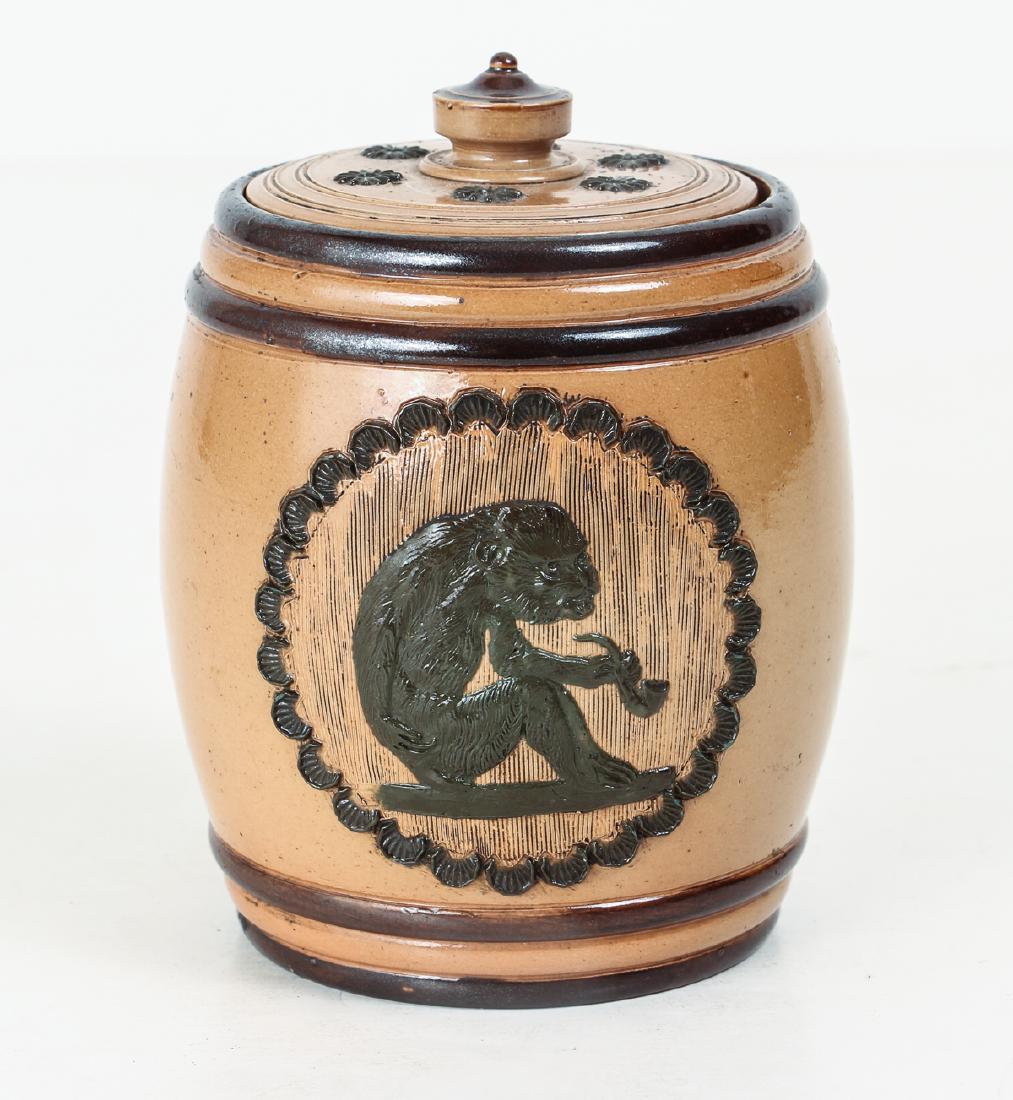 Doulton Lambeth Tobacco Jar (1 of 8)
