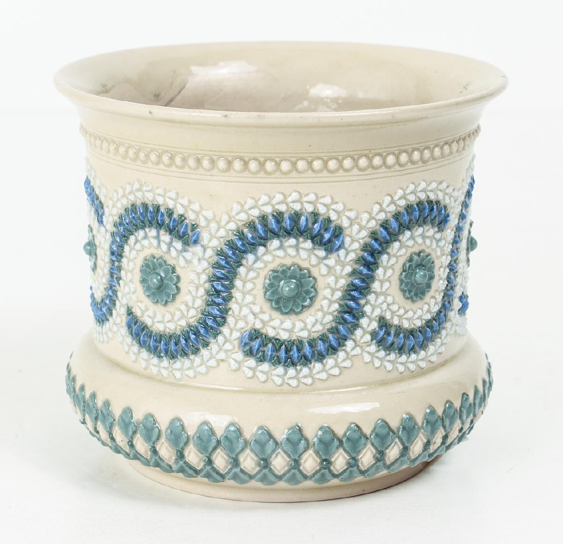 Doulton Lambeth silicon ware Jardinière (1 of 6)