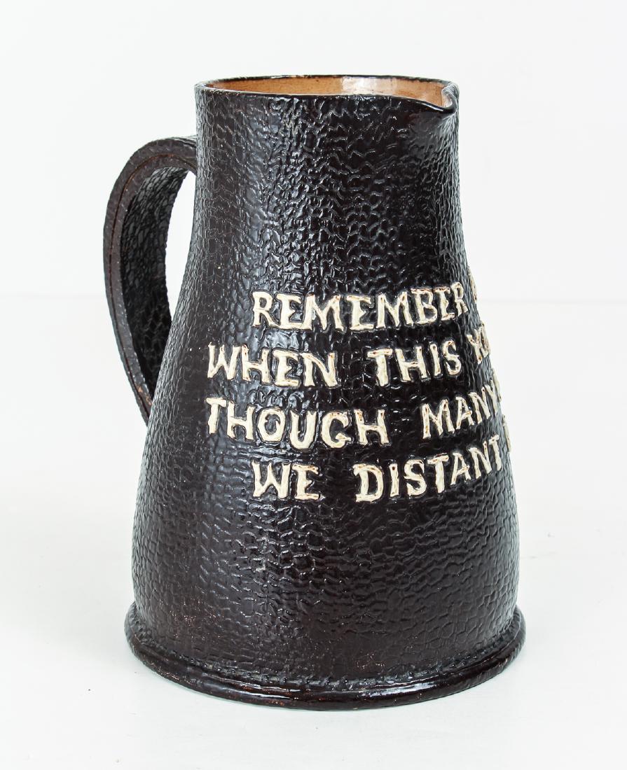 Doulton Lambeth Leather Jack Motto Jug (1 of 6)