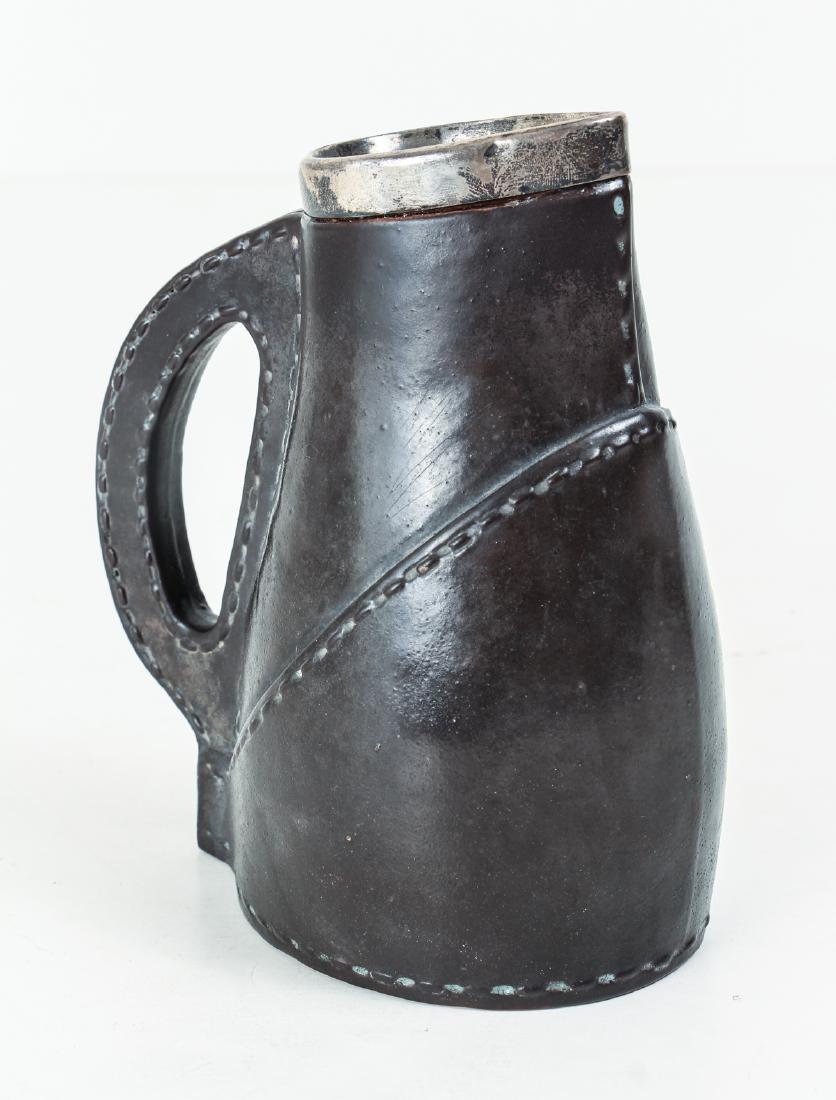 Doulton Lambeth leatherware Blade Jack Jug (1 of 7)