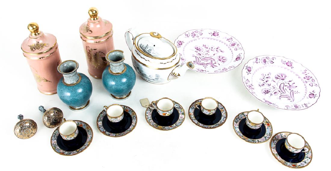 Lot of Assorted Ceramics and Antique Doorknobs (1 of 11)