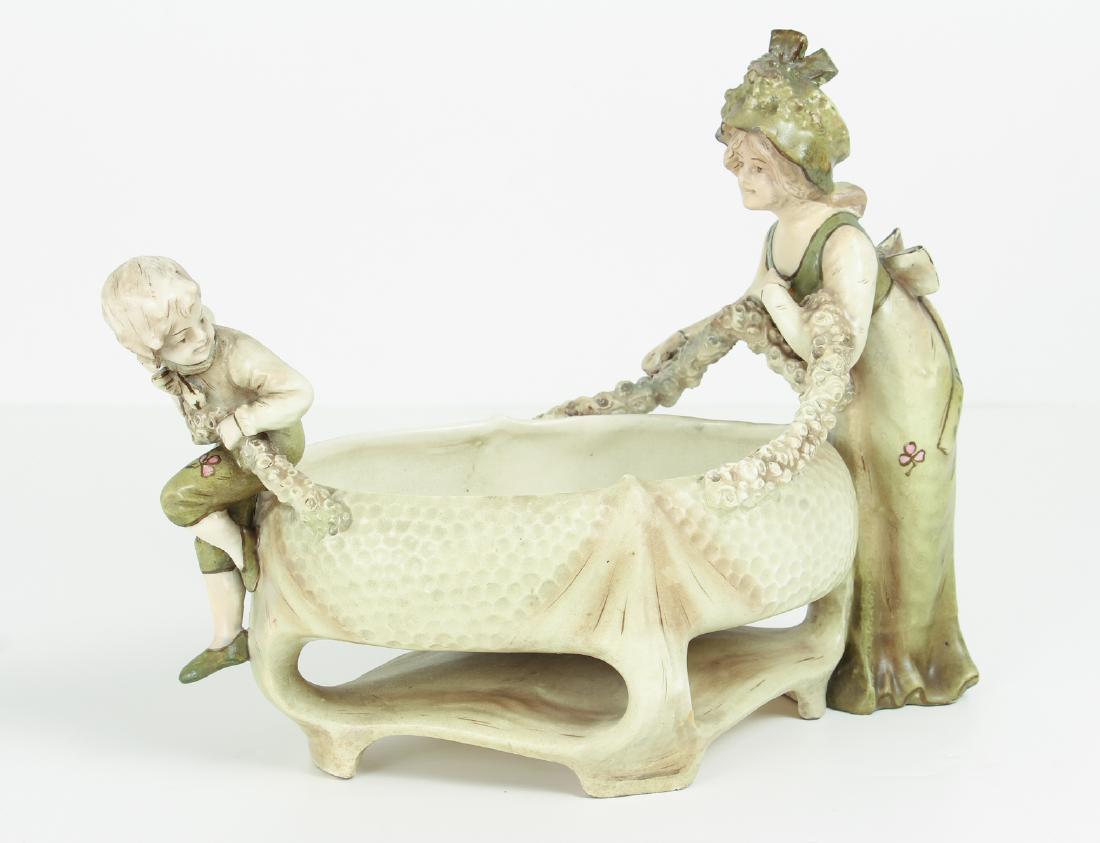 Austrian Art Deco Amphora Pottery Centerpiece with (1 of 7)