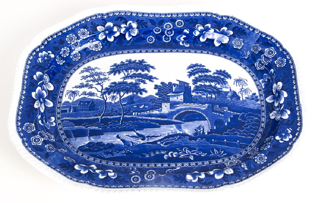 Large Copeland Spode  Blue Willow Platter (1 of 9)