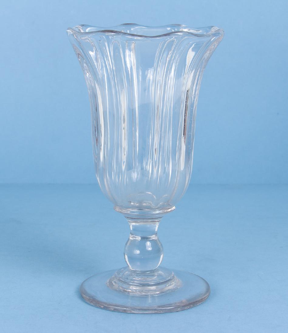 Antique Pillar Mold Glass Celery or Vase (1 of 3)