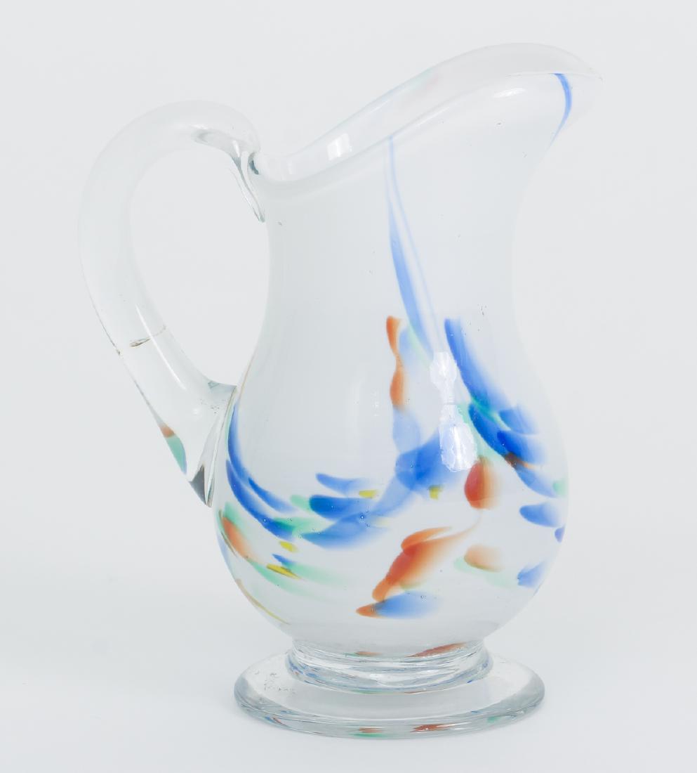 Charming End of Day Small Glass Pitcher (1 of 6)