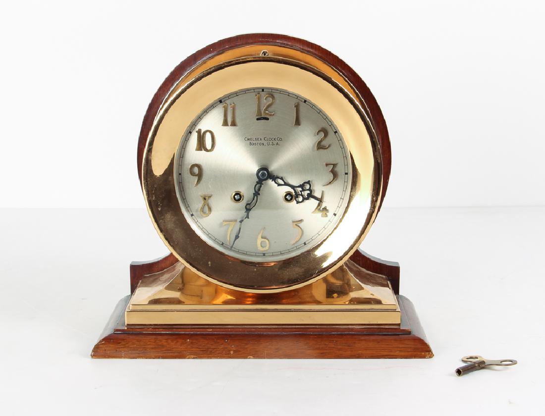 Vintage Chelsea Ships Clock With Chimes