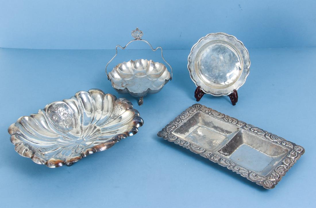 Four Miscellaneous Silver Pieces (1 of 14)