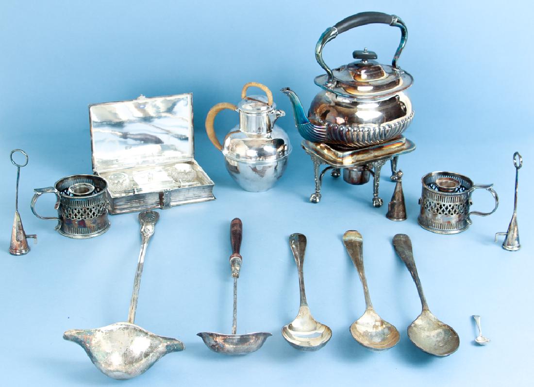 Large Group of Sheffield and Silverplate (1 of 14)