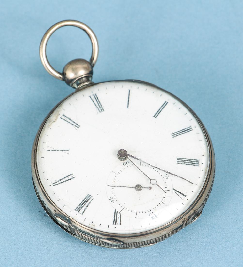 M J Tobias Liverpool Railway Timekeeper Watch (1 of 7)