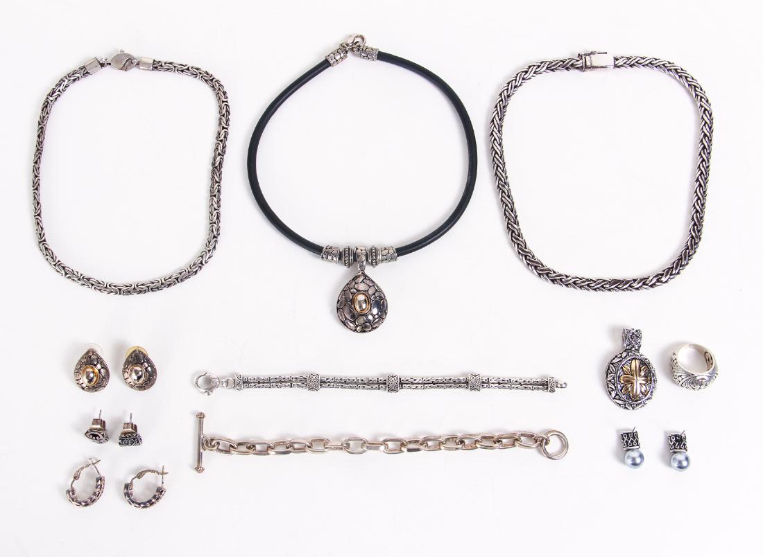 Large Group of John Hardy STYLE Sterling Jewelry (1 of 10)