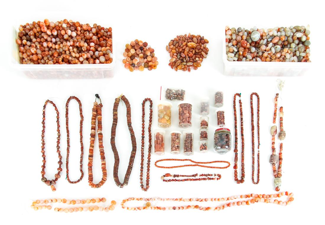 Large Group Mostly Agate Beads (1 of 15)