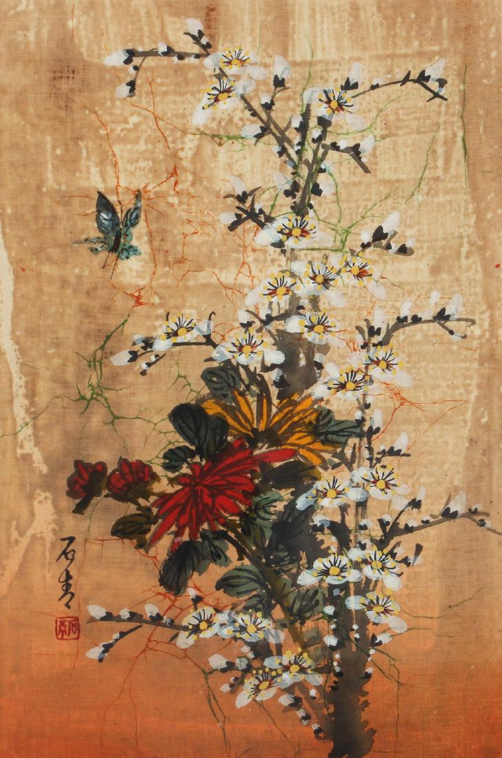 Contemporary Chinese Painting on Silk (1 of 7)