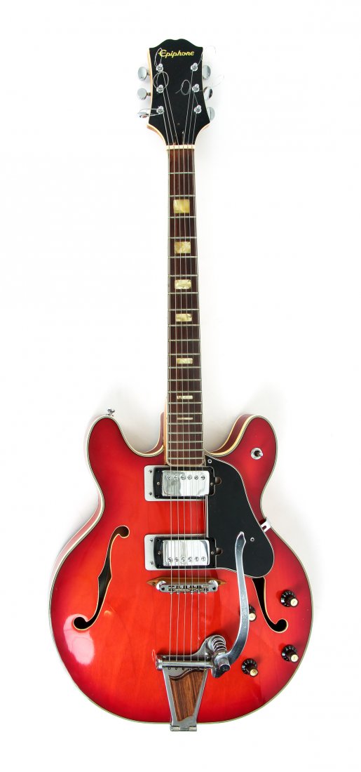 Vintage Epiphone Hollow Body Electric Guitar