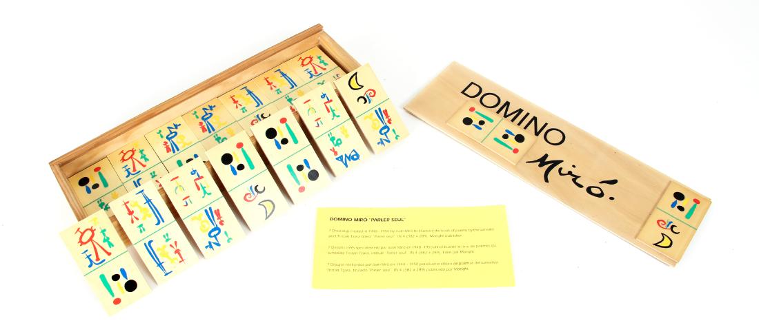 Joan Miro Parleur Seul Domino Set (1 of 7)