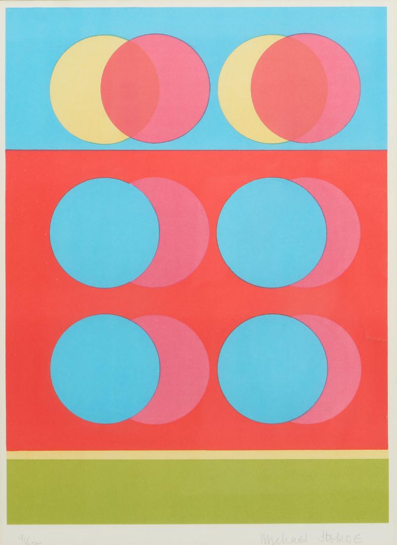 2 Michael Stokoe 1969 serigraphs Allusion & Squire (1 of 12)