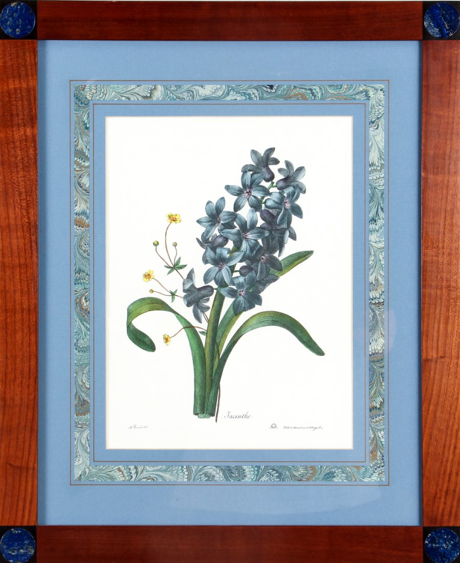 Pair Contemporary Lapis Inlaid Italian Frames (1 of 9)