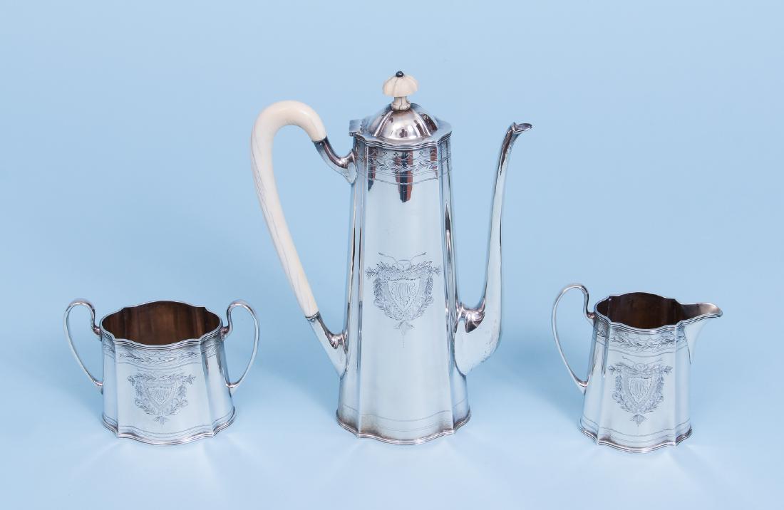 Tuttle Sterling Silver Coffee Set (1 of 9)
