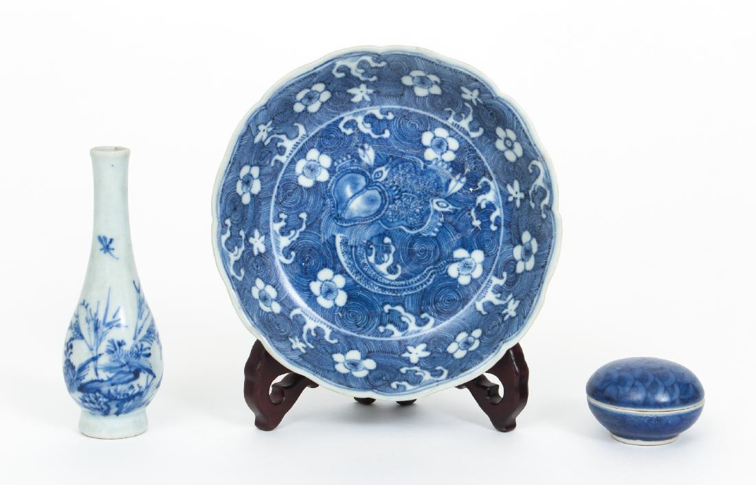 Three Hatcher Cargo Blue and White Porcelain Pieces (1 of 11)