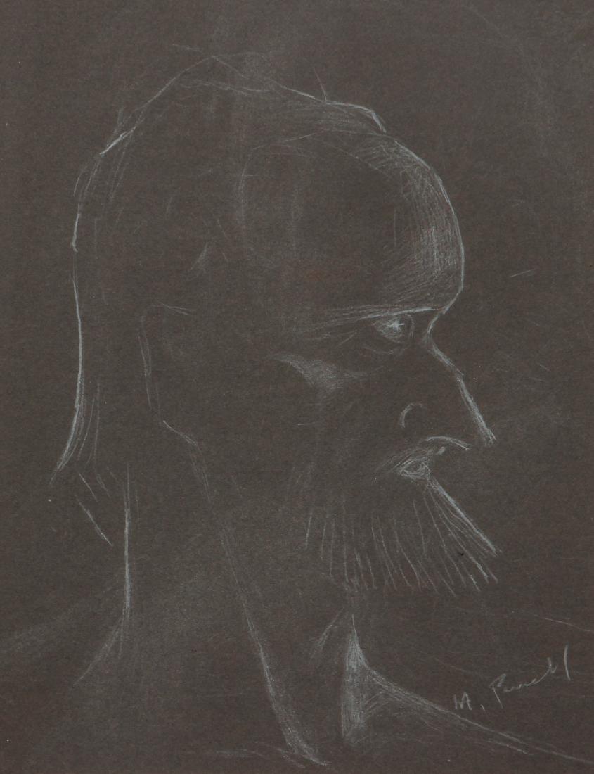 Malcolm Parcell chalk study for The Things I Have Seen (1 of 6)