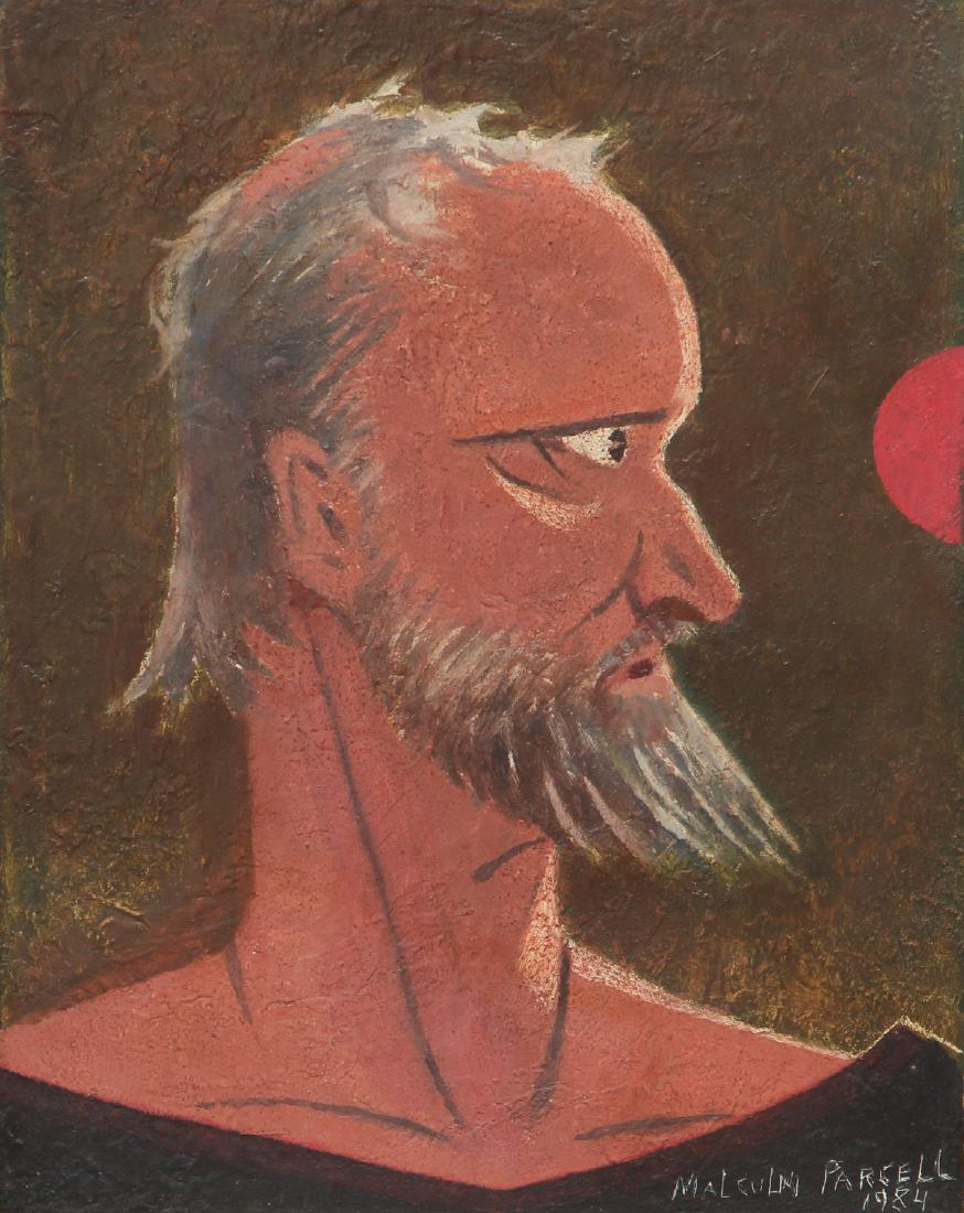 Malcolm Parcell 1984 oil The Things I Have Seen (1 of 7)