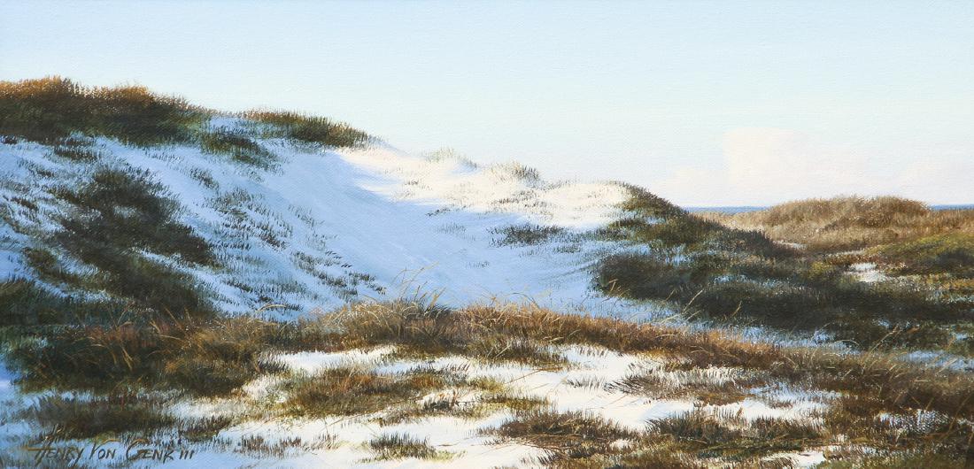 Henry Von Genk Sand Dune Beach Painting (1 of 6)