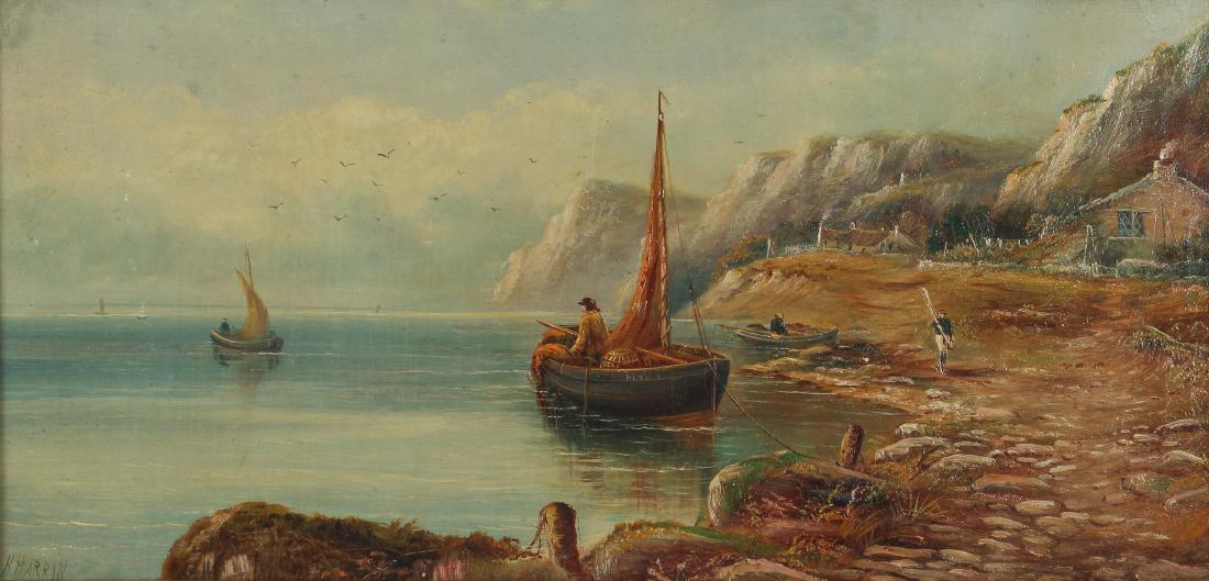 Two Henry Harris Seascape Paintings (1 of 10)