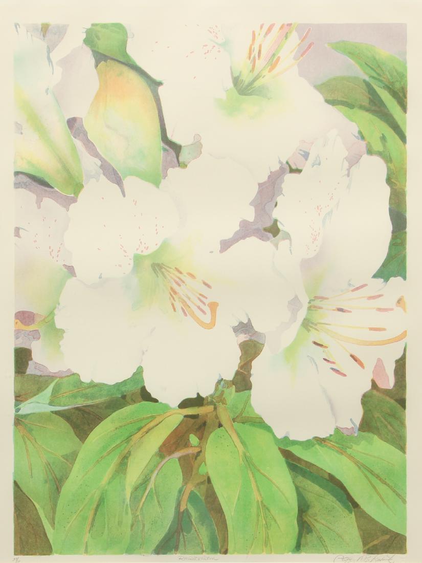 Gary Bukovnik color lithograph Rhododendron (1 of 7)
