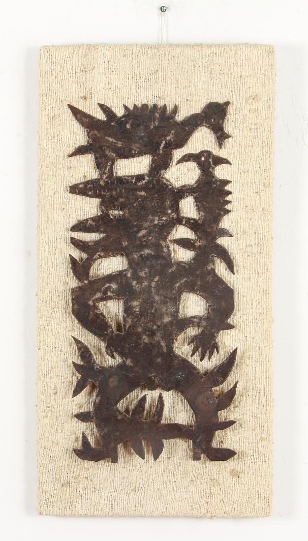 Joseph Louis- Juste oil drum cutout Fanciful Creature (1 of 4)