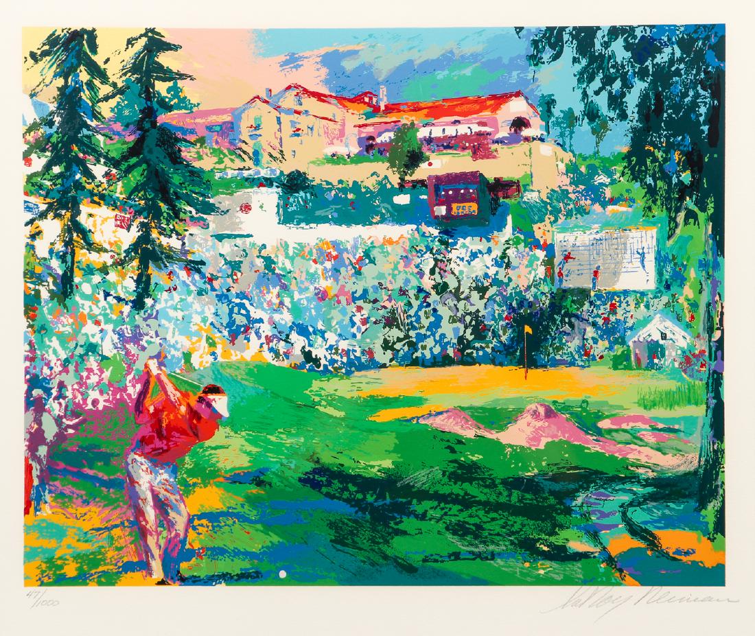 LeRoy Neiman "Big Time Golf Suite" 4 orig serigraphs (1 of 10)