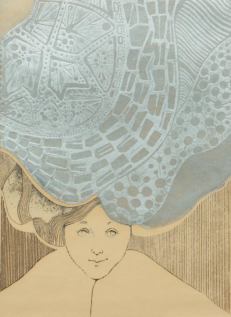 Leticia Tarrago etching and foil embossing Figure #3 (1 of 7)