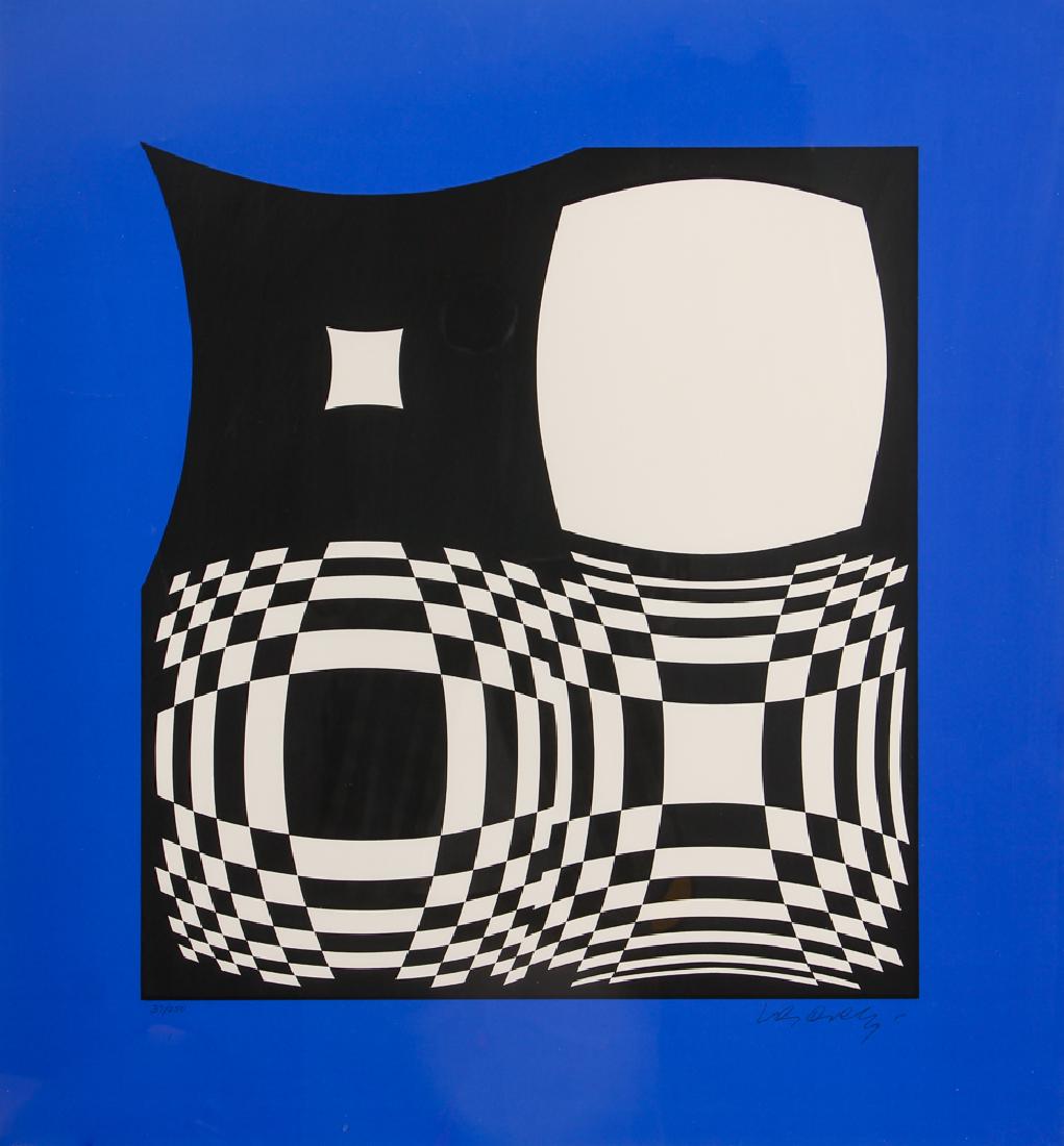 Victor Vasarely original serigraph pencil signed (1 of 6)