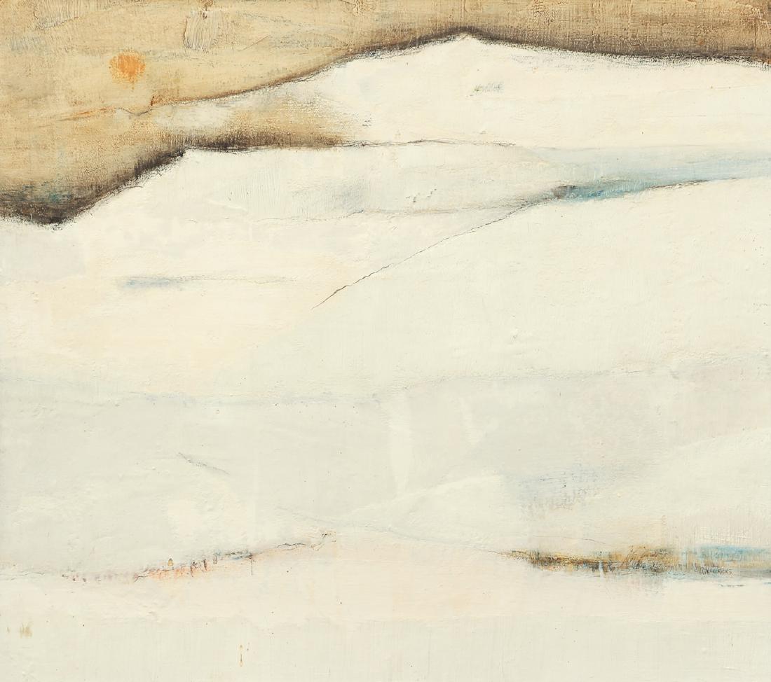 Robert Vickers 1958 oil The Red Sun (1 of 9)