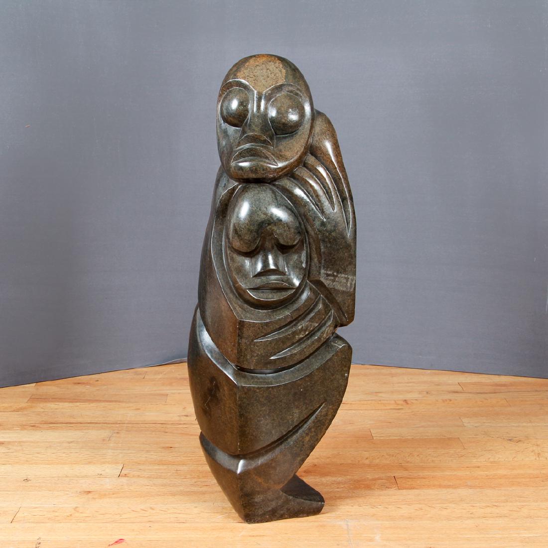 Richard Mteki stone Sculpture Mother and Child (1 of 8)