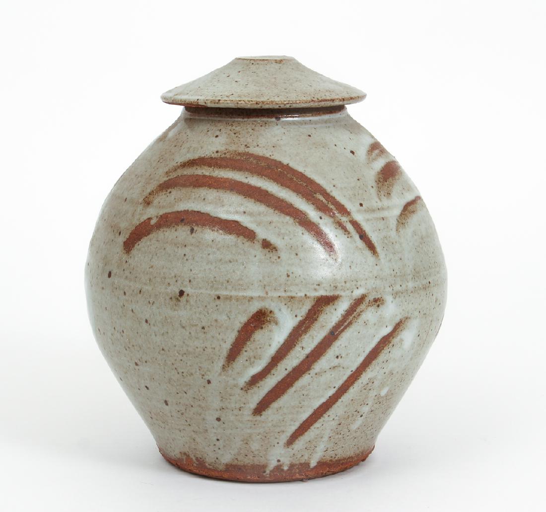Warren Mackenzie Ceramic Stoneware Covered Jar (1 of 5)