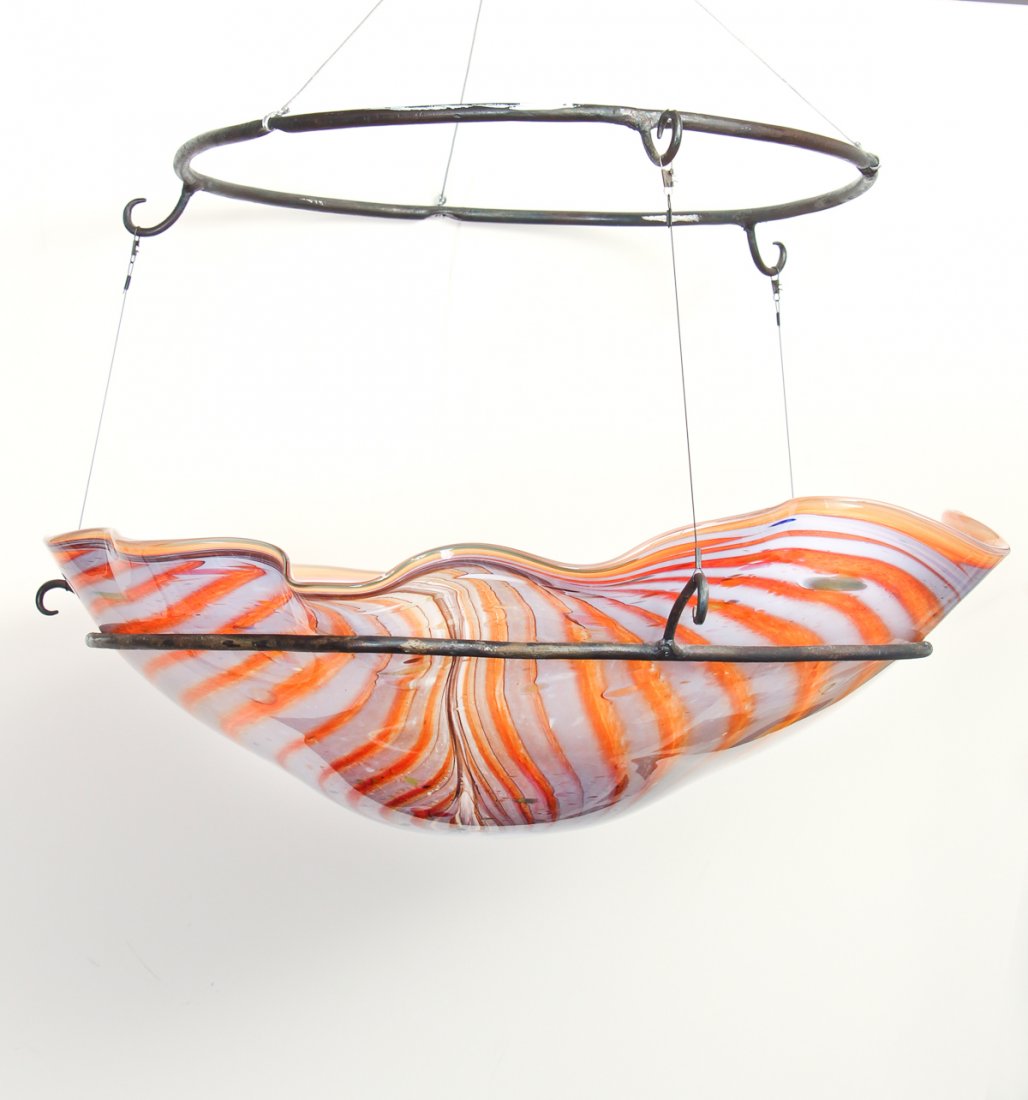 Kathleen Mulcahy Suspended Shell Chandelier (1 of 4)