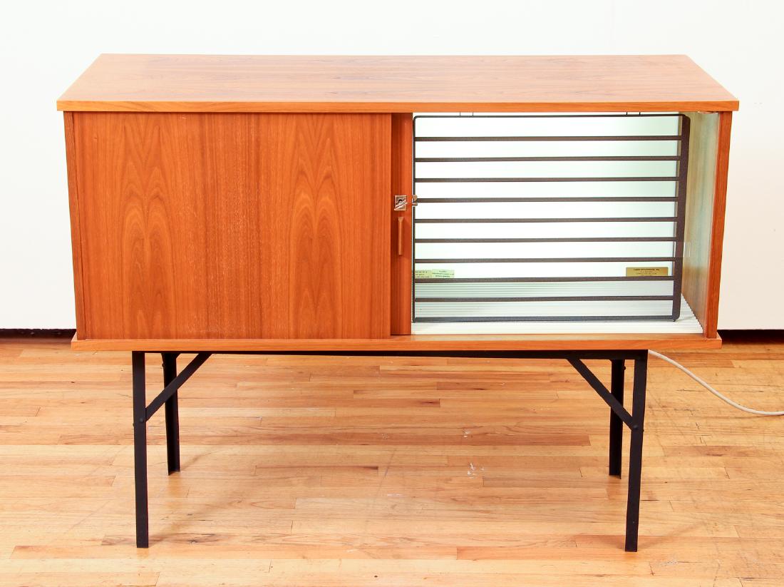 ABODIA cherry locking slide storage cabinet (1 of 10)