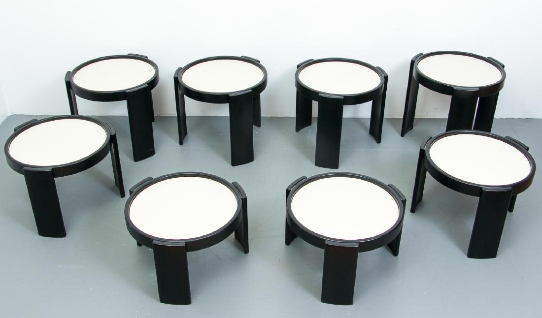 2 Sets of 4 Gianfranco Frattini model 780 Nesting (1 of 7)