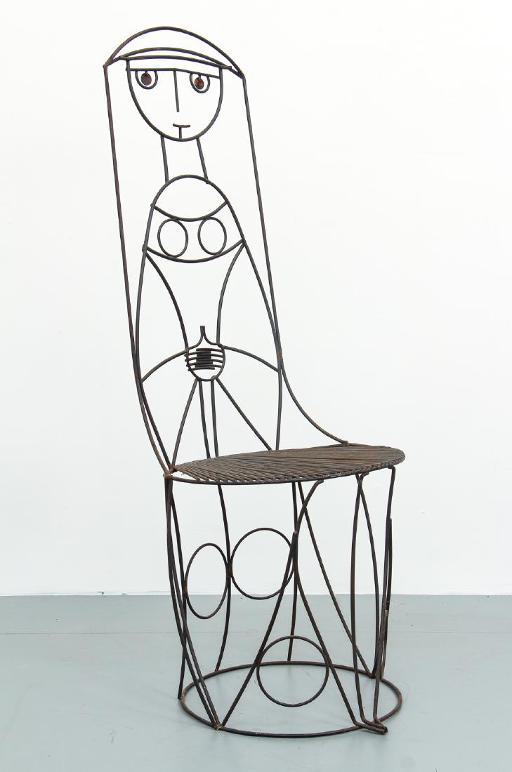 Nun wire Chair designed by John Risley (1 of 4)